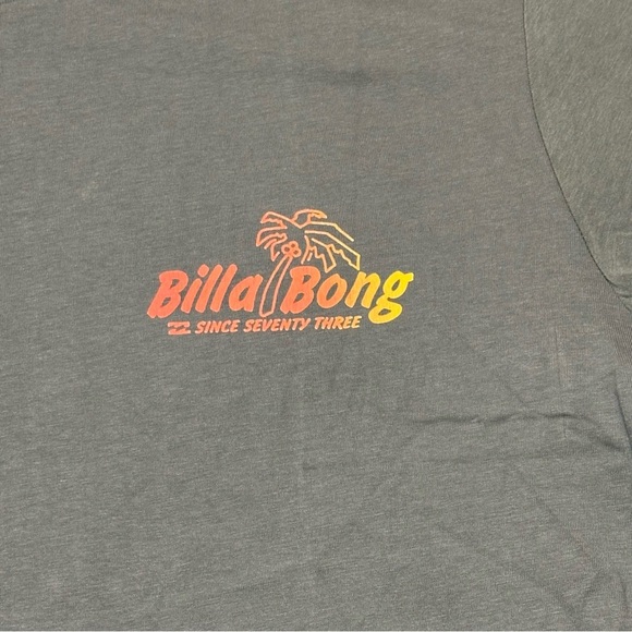 Billabong Men's Lounge Short Sleeve Graphic Tee Shirt Size XX Large Green NWT - Picture 5 of 12